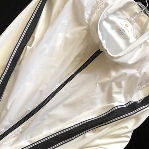 White Tangerine Exercise Sport Jacket